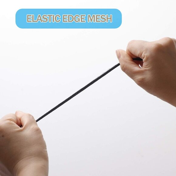 200 PCS Nylon Hair Nets Food Service Bun Hair Wraps Breathable All-Day Use - Picture 5 of 6